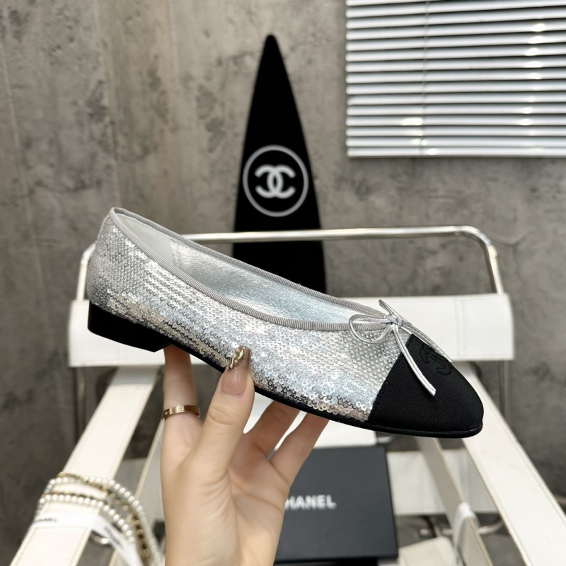 Ch*el flat shoes